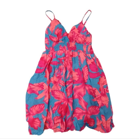 She's Cool Dresses & Skirts - She's cool Pink and Blue Sundress